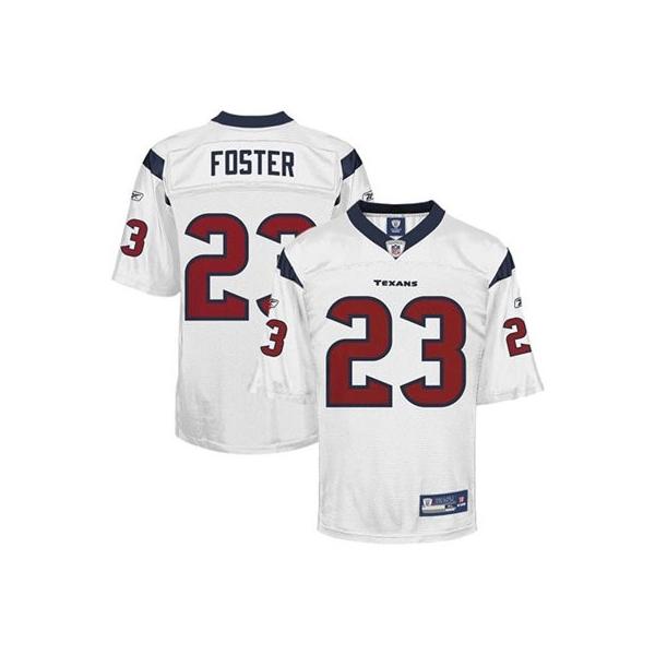 Arian Foster Houston Football Jersey - Houston #23 Football Jersey(White)