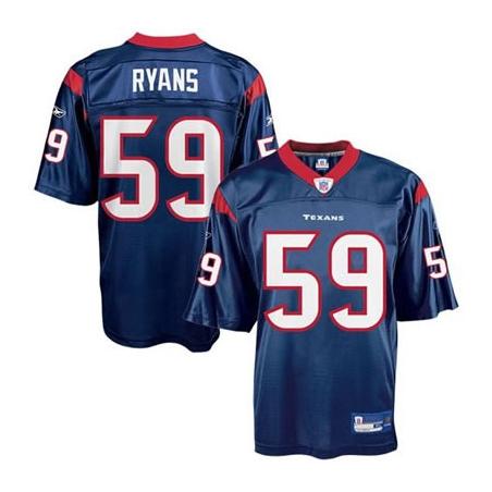 DeMeco Ryans Houston Football Jersey - Houston #59 Football Jersey(Blue)