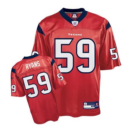 DeMeco Ryans Houston Football Jersey - Houston #59 Football Jersey(Red)