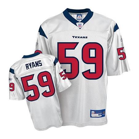 DeMeco Ryans Houston Football Jersey - Houston #59 Football Jersey(White)