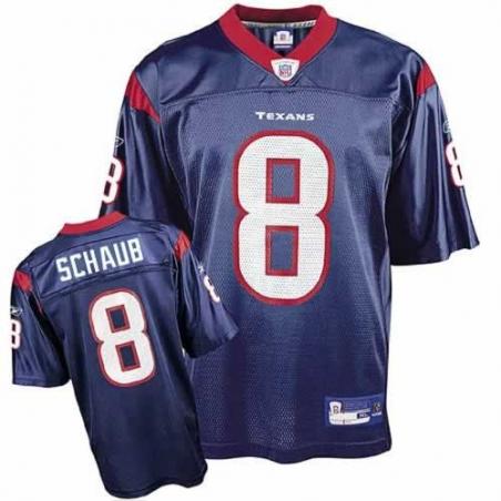 Matt Schaub Houston Football Jersey - Houston #8 Football Jersey(Blue)