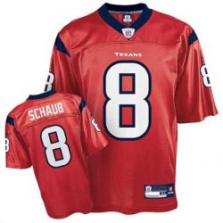 Matt Schaub Houston Football Jersey - Houston #8 Football Jersey(Red)