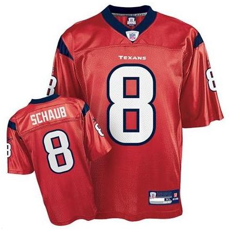 Matt Schaub Houston Football Jersey - Houston #8 Football Jersey(Red)