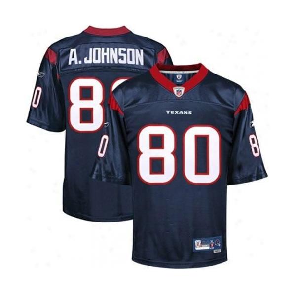 Andre Johnson Houston Football Jersey - Houston #80 Football Jersey(Blue)