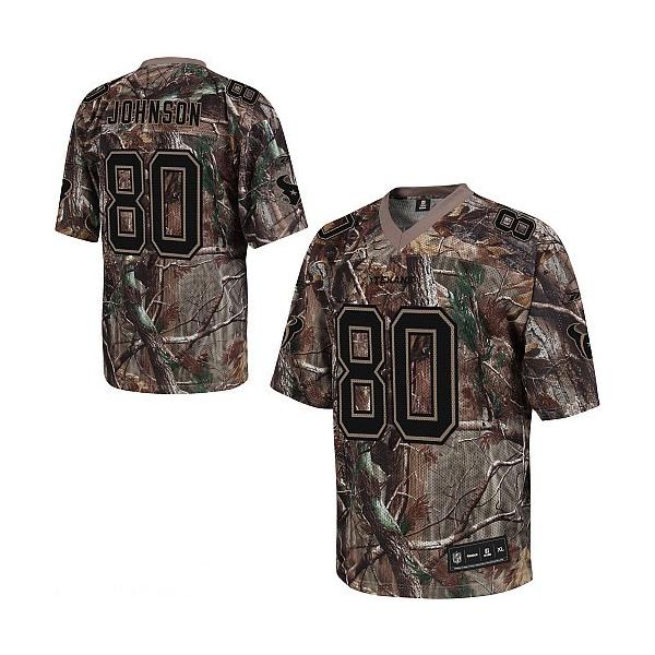 Andre Johnson Houston Football Jersey - Houston #80 Football Jersey(Camo)