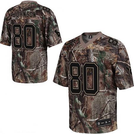 Andre Johnson Houston Football Jersey - Houston #80 Football Jersey(Camo)