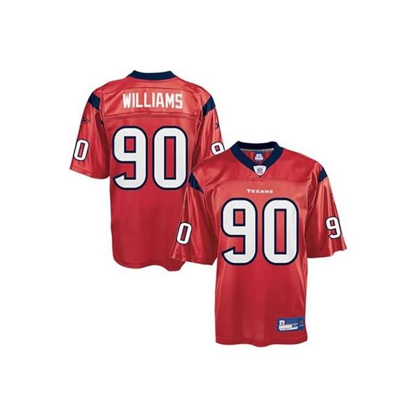 Mario Williams Houston Football Jersey - Houston #90 Football Jersey(Red)