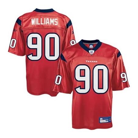 Mario Williams Houston Football Jersey - Houston #90 Football Jersey(Red)