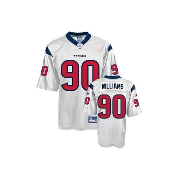 Mario Williams Houston Football Jersey - Houston #90 Football Jersey(White)