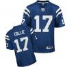 Austin Collie Indianapolis Football Jersey - Indianapolis #17 Football Jersey(Blue)