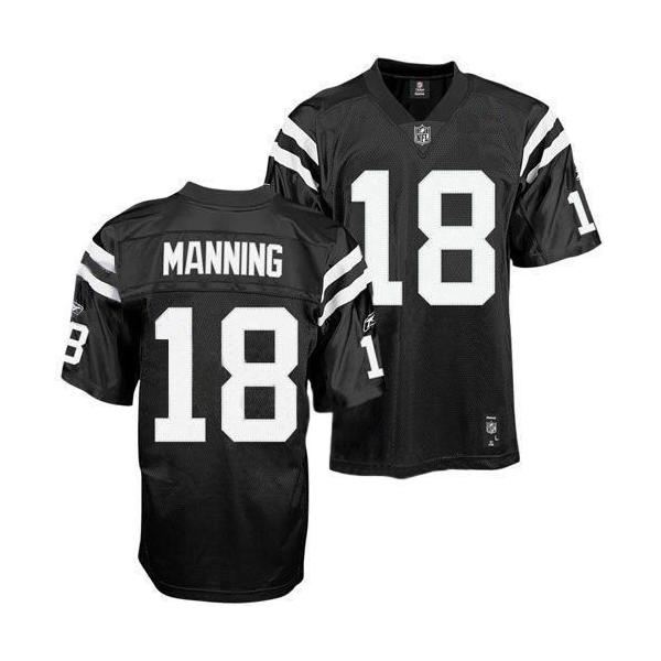 Peyton Manning Indianapolis Football Jersey - Indianapolis #18 Football Jersey(Black)