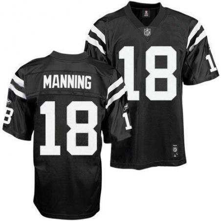 Peyton Manning Indianapolis Football Jersey - Indianapolis #18 Football Jersey(Black)