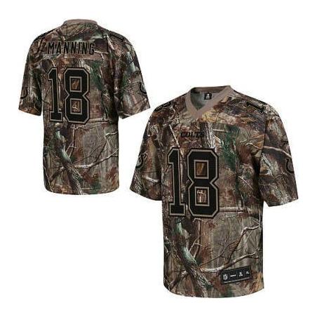 Peyton Manning Indianapolis Football Jersey - Indianapolis #18 Football Jersey(Camo)