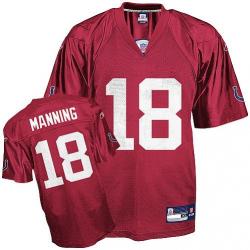 Peyton Manning Indianapolis Football Jersey - Indianapolis #18 Football Jersey(Red)