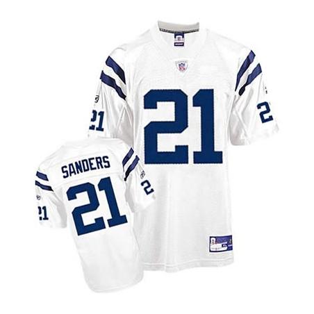 Bob Sanders Indianapolis Football Jersey - Indianapolis #21 Football Jersey(White)