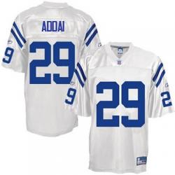 Joseph Addai Indianapolis Football Jersey - Indianapolis #29 Football Jersey(White)