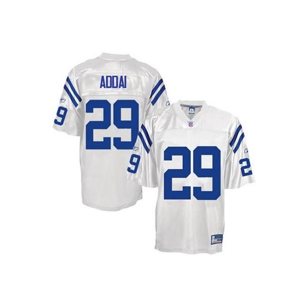 Joseph Addai Indianapolis Football Jersey - Indianapolis #29 Football Jersey(White)