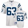 Jeff Saturday Indianapolis Football Jersey - Indianapolis #63 Football Jersey(White)