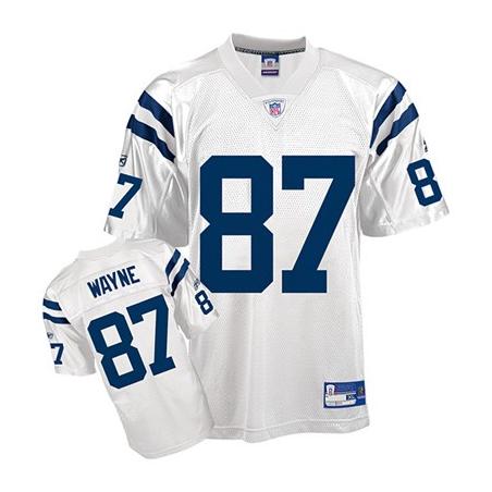 Reggie Wayne Indianapolis Football Jersey - Indianapolis #87 Football Jersey(White)