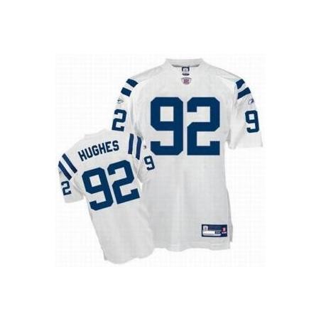 Jerry Hughes Indianapolis Football Jersey - Indianapolis #92 Football Jersey(White)