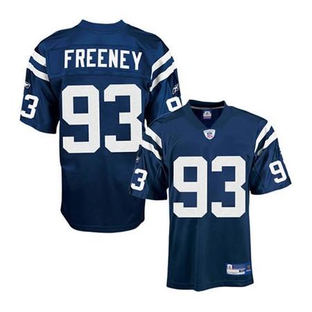 Dwight Freeney Indianapolis Football Jersey - Indianapolis #93 Football Jersey(Blue)