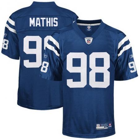 Robert Mathis Indianapolis Football Jersey - Indianapolis #98 Football Jersey(Blue)