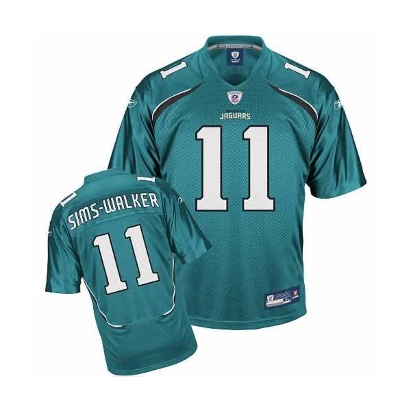 Mike Sims Walker Jacksonville Football Jersey - Jacksonville #11 Football Jersey(Green)