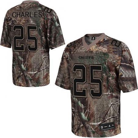 Jamaal Charles KC Football Jersey - KC #25 Football Jersey(Camo)