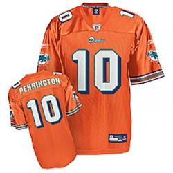 Chad Pennington Miami Football Jersey - Miami #10 Football Jersey(Orange)