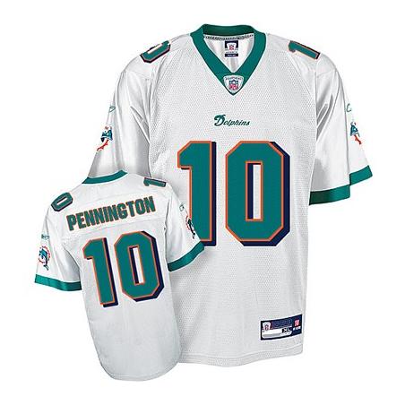 Chad Pennington Miami Football Jersey - Miami #10 Football Jersey(White)