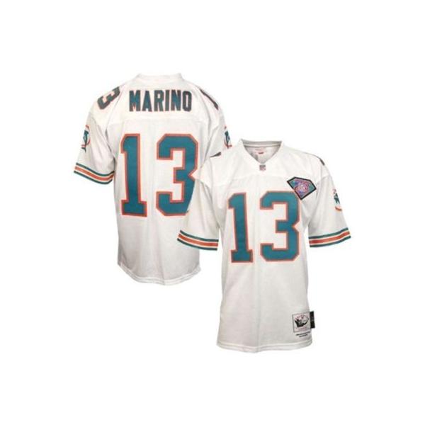 Dan Marino Miami Football Jersey - Miami #13 Football Jersey(White)