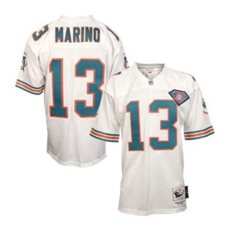 Dan Marino Miami Football Jersey - Miami #13 Football Jersey(White)