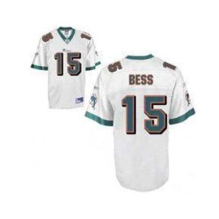 Davone Bess Miami Football Jersey - Miami #15 Football Jersey(White)