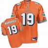 Brandon Marshall Miami Football Jersey - Miami #19 Football Jersey(Orange)