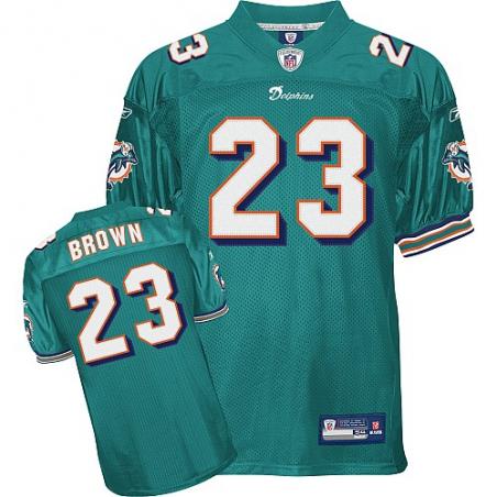 Ronnie Brown Miami Football Jersey - Miami #23 Football Jersey(Green)