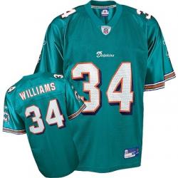 Ricky Williams Miami Football Jersey - Miami #34 Football Jersey(Green)