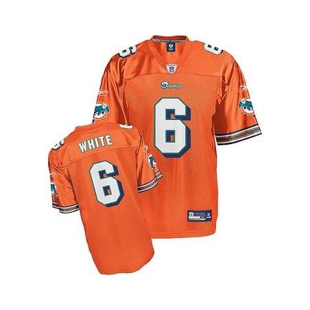 Pat White Miami Football Jersey - Miami #6 Football Jersey(Orange)