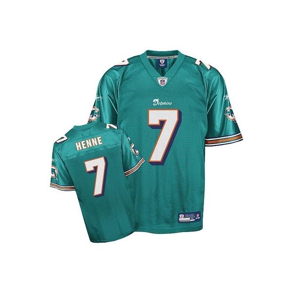 Chad Henne Miami Football Jersey - Miami #7 Football Jersey(Green)