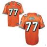 Jack Long Miami Football Jersey - Miami #77 Football Jersey(Orange)