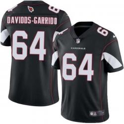 Black Norbert Davidds-Garrido Cardinals #64 Stitched American Football Jersey Custom Sewn-on Patches Mens Womens Youth