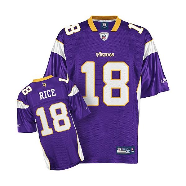 Sidney Rice Minnesota Football Jersey Minnesota #18 Football Jersey M/48