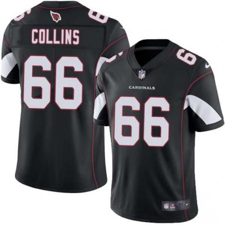 Black George Collins Cardinals #66 Stitched American Football Jersey Custom Sewn-on Patches Mens Womens Youth