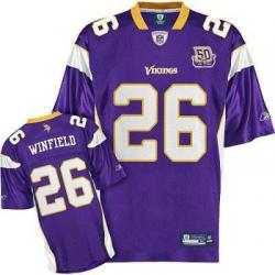 Antoine Winfield Minnesota Football Jersey - Minnesota #26 Football Jersey(Purple 50th)