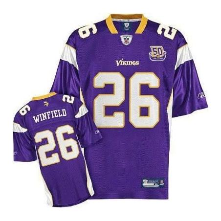 Antoine Winfield Minnesota Football Jersey - Minnesota #26 Football Jersey(Purple 50th)