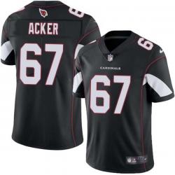 Black Bill Acker Cardinals #67 Stitched American Football Jersey Custom Sewn-on Patches Mens Womens Youth