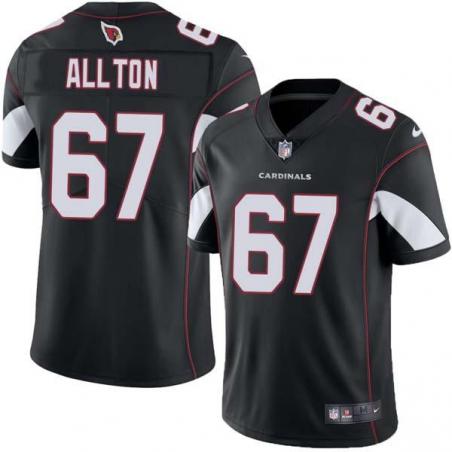 Black Joe Allton Cardinals #67 Stitched American Football Jersey Custom Sewn-on Patches Mens Womens Youth