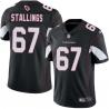 Black Larry Stallings Cardinals #67 Stitched American Football Jersey Custom Sewn-on Patches Mens Womens Youth