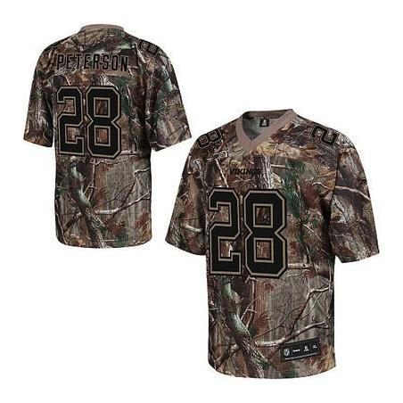 Adrian Peterson Minnesota Football Jersey - Minnesota #28 Football Jersey(Camo)