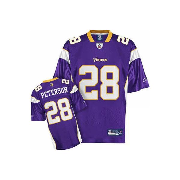 Adrian Peterson Minnesota Football Jersey - Minnesota #28 Football Jersey(Purple)