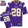 Adrian Peterson Minnesota Football Jersey - Minnesota #28 Football Jersey(Purple 50th)